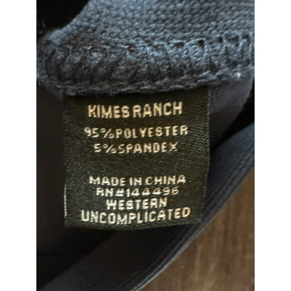 Kimes Ranch Western Uncomplicated Performance Full-Zip Jacket Size L - Picture 4 of 10